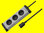 Universal Steckdosen-Leiste 3-fach mit IEC-320 mit Zuleitung 1,5m 0200x00032308