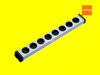 Universal Steckdosen-Leiste 8-fach Vario Linea mit 1,5m-Kabel 0200x00082301