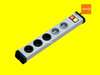 Universal Steckdosen-Leiste 3+2-fach m.Schalter mit 1,5m-Zuleitung 0203x00052301