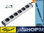 6-fach Aluminium-Universal Steckdosenleiste mit 3,0m Kabel-Zuleitung 1,5mm² 0600x00062033