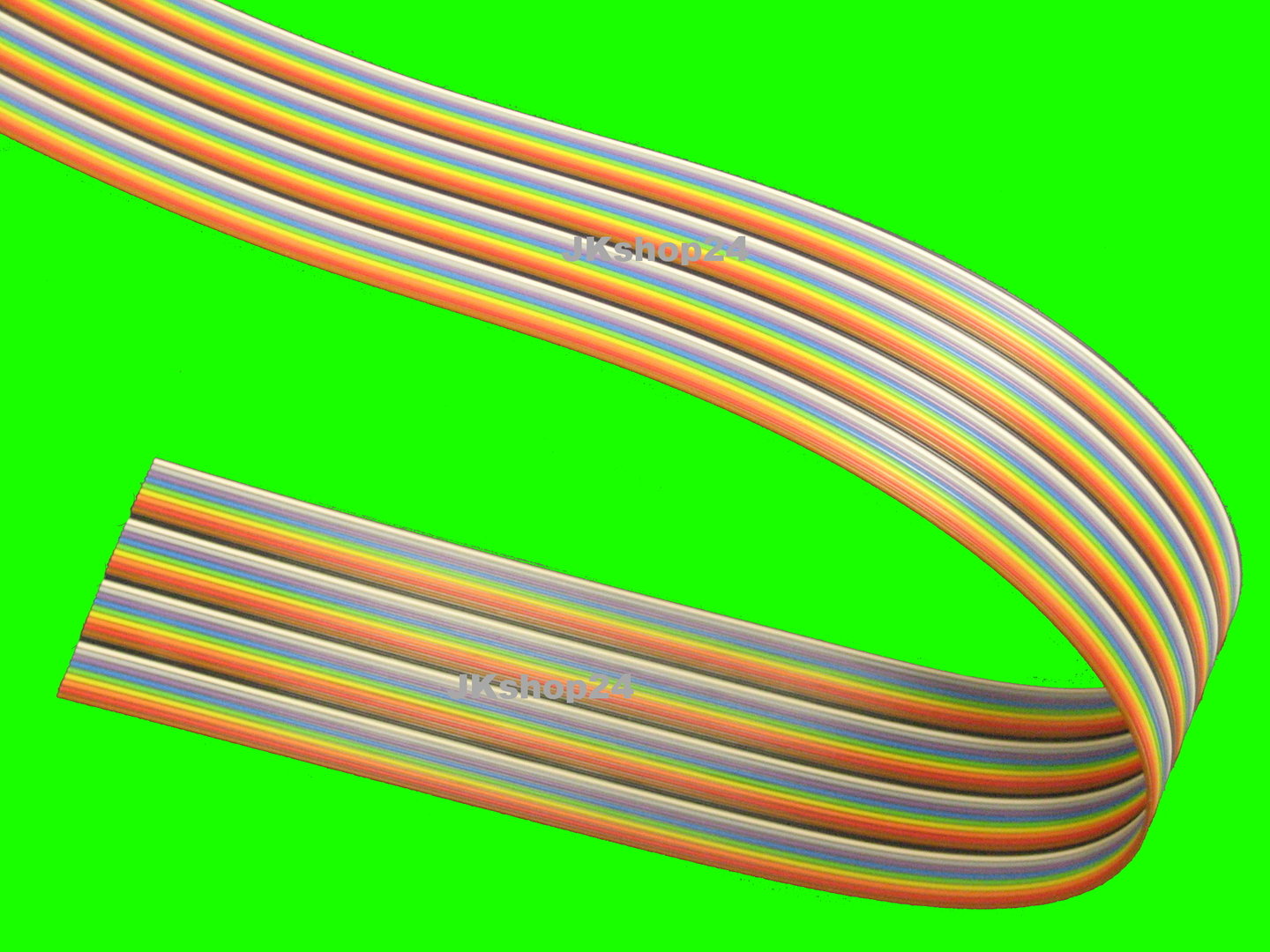 Meterware Flachbandkabel AWG28 Kabel 26polig Flachkabel 1,27mm farbig 858794 