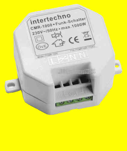 Intertechno ITL-1000 Funk-Schalter Einbauschalter potentialfrei